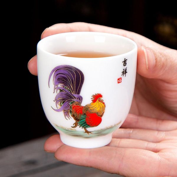 cups & saucers creative suet jade teacup ceramic household drinkware hand painted rooster master cup white porcelain water mug tea s
cups & saucers creative suet jade teacup ceramic household drinkware hand painted rooster master cup white porcelain water mug tea s