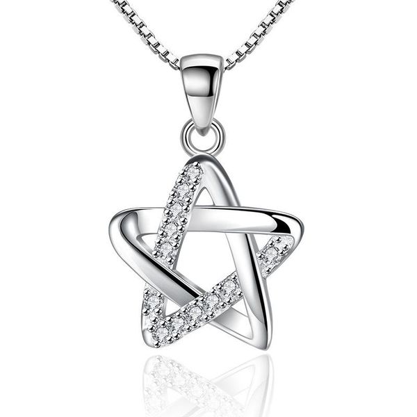wholesale silver plated fashion shiny crystal star ladies pendant necklaces jewelry female short box chains drop
wholesale silver plated fashion shiny crystal star ladies pendant necklaces jewelry female short box chains drop