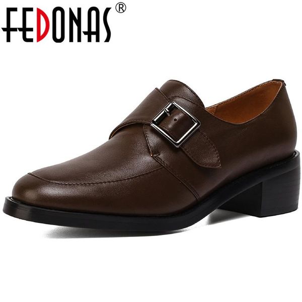 dress shoes fedonas platform for women metal buckle chunky heels pumps female genuine leather working basic round toe woman, Black
dress shoes fedonas platform for women metal buckle chunky heels pumps female genuine leather working basic round toe woman, Black