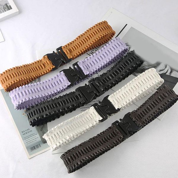 belts trendy plastic buckle waist women elastic adjustable wide cummerbunds luxury design belt decorative female waistband, Black;brown
belts trendy plastic buckle waist women elastic adjustable wide cummerbunds luxury design belt decorative female waistband, Black;brown