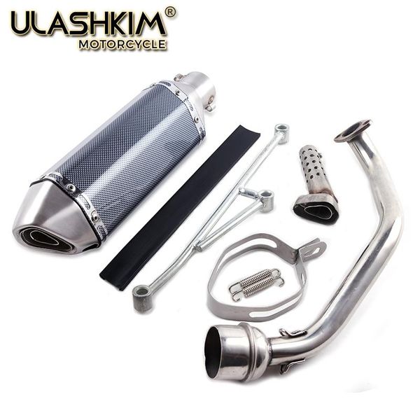 motorcycle exhaust system modified scooter gy6 125cc 150cc contact middle pipe muffler fit 157qmj 152qmi 4 stroke engine slip on
motorcycle exhaust system modified scooter gy6 125cc 150cc contact middle pipe muffler fit 157qmj 152qmi 4 stroke engine slip on