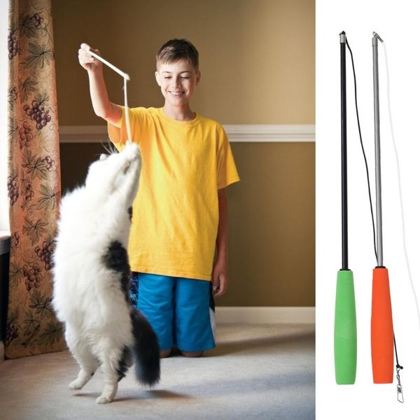 cat toys 2pcs stick diy stretch wand three-section teaser 
cat toys 2pcs stick diy stretch wand three-section teaser