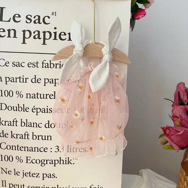 pet dog cat clothes 2021 spring/summer mesh teddy bichon daisy sling skirt dress for small dogs luxury puppy girl apparel
pet dog cat clothes 2021 spring/summer mesh teddy bichon daisy sling skirt dress for small dogs luxury puppy girl apparel