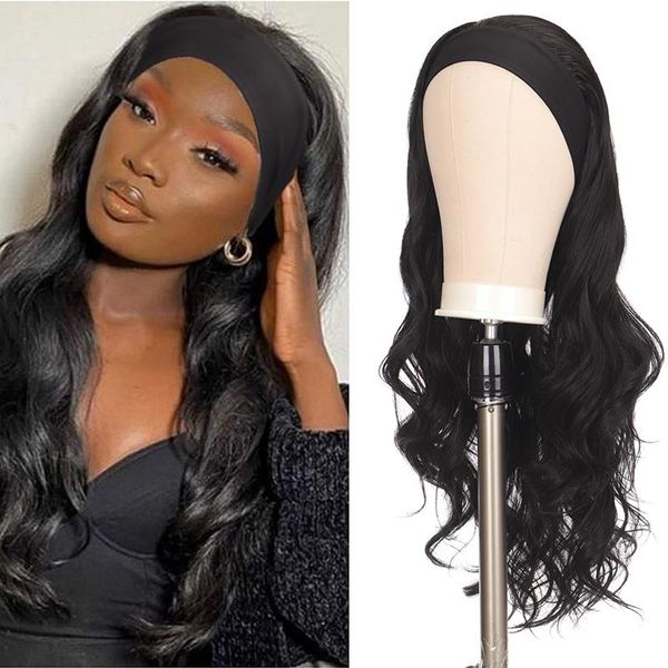 synthetic wigs dianqi long wavy headband wig for black women headwraps hair daily wear
synthetic wigs dianqi long wavy headband wig for black women headwraps hair daily wear