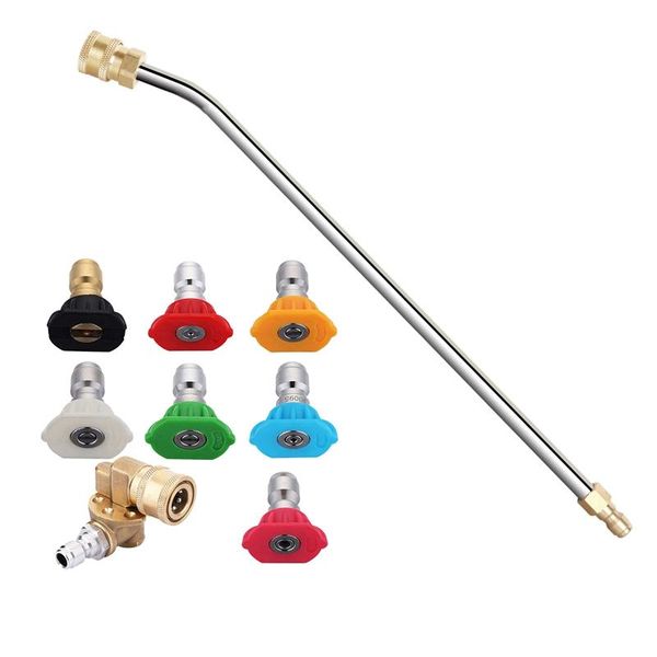 water gun & snow foam lance 2 set pressure washer accessories kit: 1 high gutter rod power spray nozzle tips
water gun & snow foam lance 2 set pressure washer accessories kit: 1 high gutter rod power spray nozzle tips