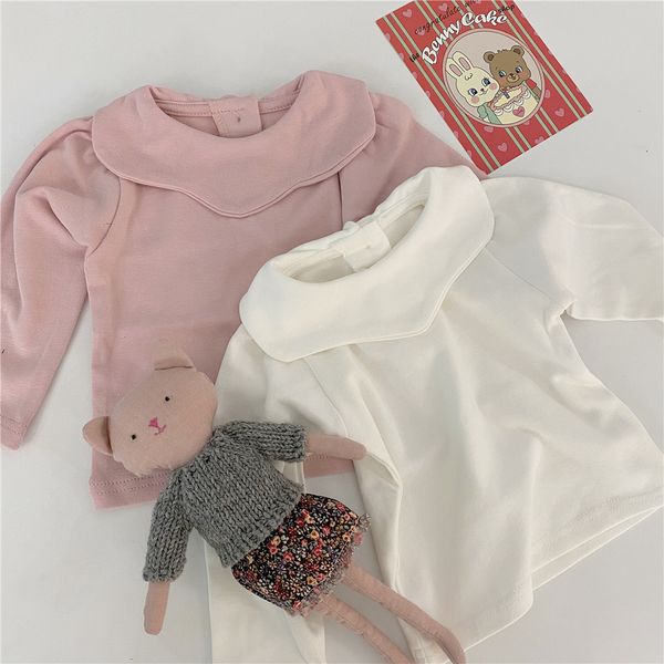 baby girls 0-2 years cute petals collar long sleeve base t shirts cotton soft solid color all-match 210508, Blue
baby girls 0-2 years cute petals collar long sleeve base t shirts cotton soft solid color all-match 210508, Blue