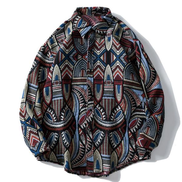 men's casual shirts harajuku national style geometry knitted shirt mens retro ethnic embroidery long sleeve hip hop streetwear button, White;black
men's casual shirts harajuku national style geometry knitted shirt mens retro ethnic embroidery long sleeve hip hop streetwear button, White;black