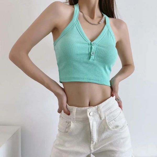 women's tanks & camis 2021 summer short camisole solid color sleeveless off shoulder backless lace-up basic em*, White
women's tanks & camis 2021 summer short camisole solid color sleeveless off shoulder backless lace-up basic em*, White
