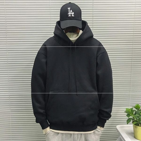2021Simple solid color Hooded Sweater men' loose trend student' versatile couple' coat Hoodie thickened autumn and winter, Dark gray
2021Simple solid color Hooded Sweater men' loose trend student' versatile couple' coat Hoodie thickened autumn and winter, Dark gray