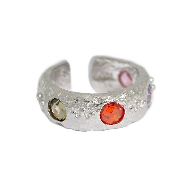 cluster rings 3umeter creative french light luxury colored zircon temperament s925 sterling silver ring female open valentine's day, Golden;silver
cluster rings 3umeter creative french light luxury colored zircon temperament s925 sterling silver ring female open valentine's day, Golden;silver