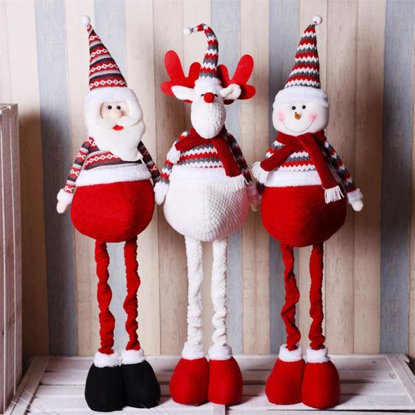christmas decorations retractable standing figurine red santa claus snowman elk figures for home xmas gift dolls decoracao
christmas decorations retractable standing figurine red santa claus snowman elk figures for home xmas gift dolls decoracao