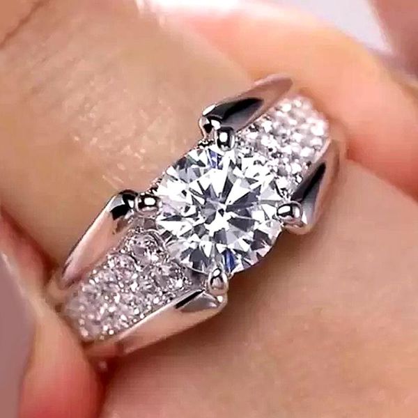wedding rings huitan est women engagement finger dazzling round cz stone elegant accessories bridal fashion jewelry wholesale, Slivery;golden
wedding rings huitan est women engagement finger dazzling round cz stone elegant accessories bridal fashion jewelry wholesale, Slivery;golden
