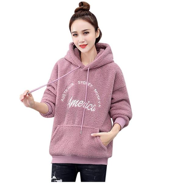 winter women's hoodies warm plush velvet harajuku hoodie sweatshirt korean letter embroidery pockets pullover oversized moletom & sweat, Black
winter women's hoodies warm plush velvet harajuku hoodie sweatshirt korean letter embroidery pockets pullover oversized moletom & sweat, Black
