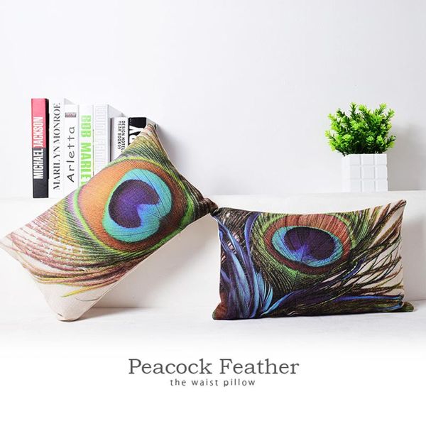 cushion/decorative pillow 30*50cm beautiful peacock feather cushion cover rectangle throw pillows linen lumbar covers waist sofa decorative
cushion/decorative pillow 30*50cm beautiful peacock feather cushion cover rectangle throw pillows linen lumbar covers waist sofa decorative