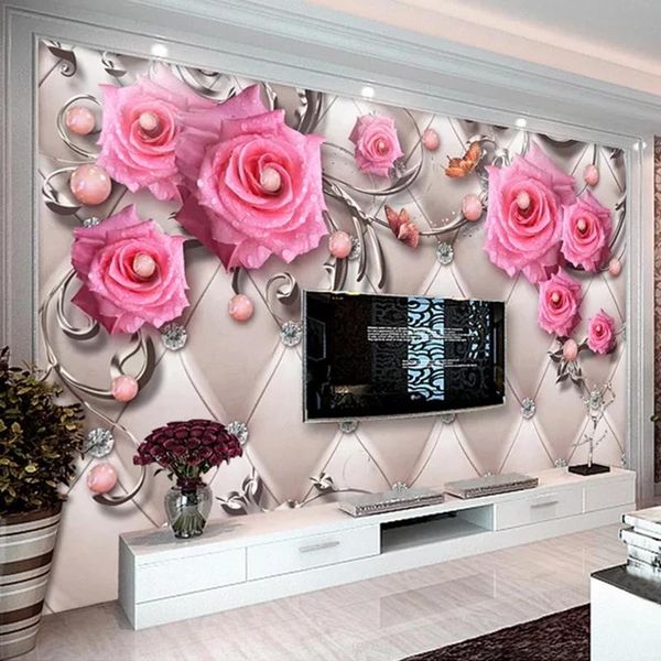 custom 3d po murals modern jewelry flower tv backdrop wall living room bedroom non-woven self adhesive wallpaper waterproof wallpapers
custom 3d po murals modern jewelry flower tv backdrop wall living room bedroom non-woven self adhesive wallpaper waterproof wallpapers