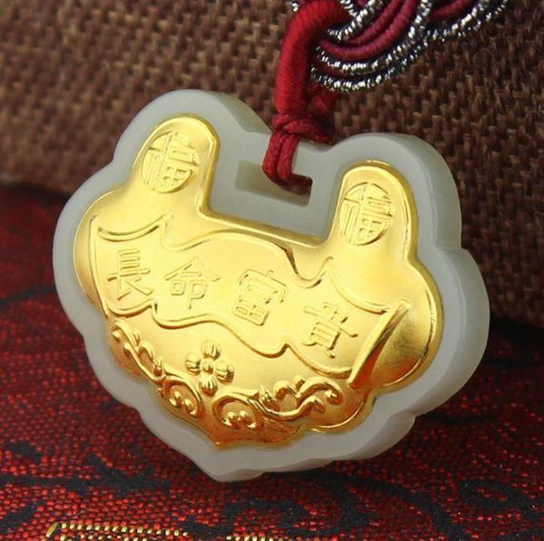 lockets 3d natural hetian jade long life rich pendant gold inlaid lock pendanth86#, Silver
lockets 3d natural hetian jade long life rich pendant gold inlaid lock pendanth86#, Silver
