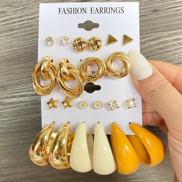 hoop & huggie zovoli trendy metal pearl stud earrings set for women vintage gold color round square of gifts jewelry, Golden;silver
hoop & huggie zovoli trendy metal pearl stud earrings set for women vintage gold color round square of gifts jewelry, Golden;silver