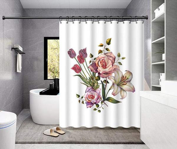 plant series shower curtain for bathroom waterproof polyester bath curtains print flowers butterflies with hooks
plant series shower curtain for bathroom waterproof polyester bath curtains print flowers butterflies with hooks