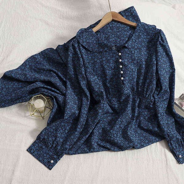 button doll collar puff sleeve dress for women 2021 autumn bottomed floral printed large-length dress elegant women clothes y1204, Black;gray
button doll collar puff sleeve dress for women 2021 autumn bottomed floral printed large-length dress elegant women clothes y1204, Black;gray