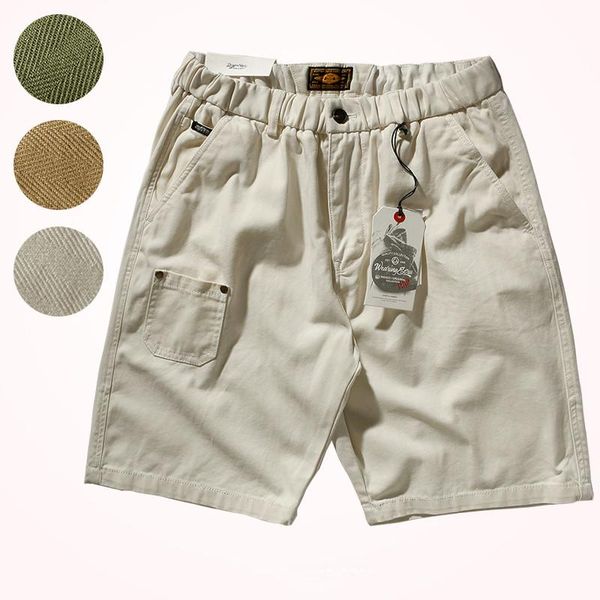 summer casual shorts men's fashion loose straight pure cotton fishbone woven retro khaki cargo knee length pants, White;black
summer casual shorts men's fashion loose straight pure cotton fishbone woven retro khaki cargo knee length pants, White;black