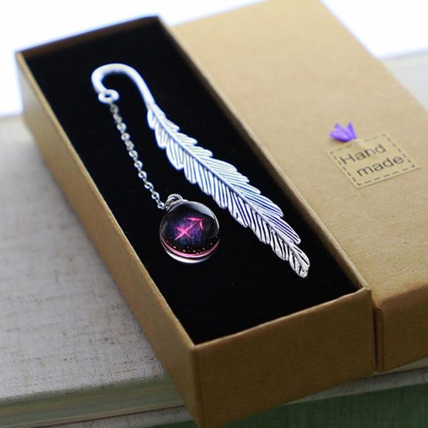 bookmark creative noctilucent 12 constellation pendant metal book mark stationery school office supply
bookmark creative noctilucent 12 constellation pendant metal book mark stationery school office supply