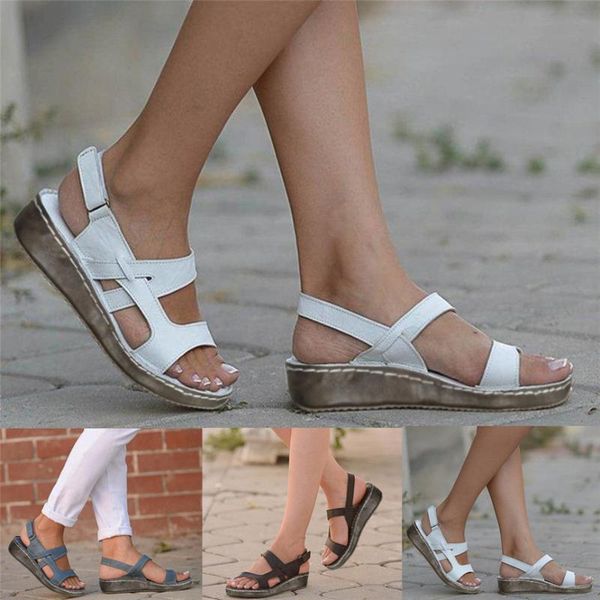 women's sandals shoes fashion women summer hollow out open toe wedge buckle sandal solid soft bottom comfort casual shoe, Black
women's sandals shoes fashion women summer hollow out open toe wedge buckle sandal solid soft bottom comfort casual shoe, Black