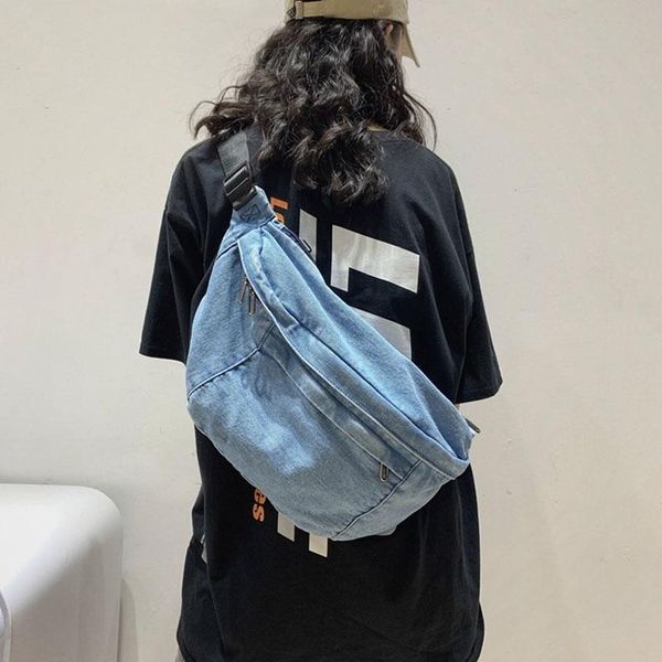 waist bags denim bag crossbody shoulder girls chest women large capacity messenger bolsos para mujer hip hop belt
waist bags denim bag crossbody shoulder girls chest women large capacity messenger bolsos para mujer hip hop belt