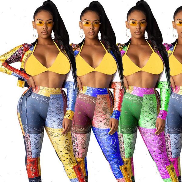 cm.yaya street bandanna print women tracksuits sweatsuit set zipper jacket flare slit pants active tracksuit two piece fitness outfit, Gray
cm.yaya street bandanna print women tracksuits sweatsuit set zipper jacket flare slit pants active tracksuit two piece fitness outfit, Gray