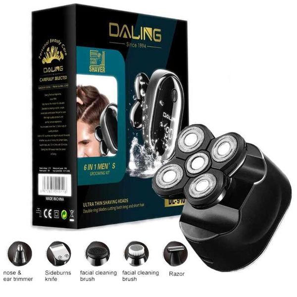 men grooming kit wet dry electric shaver beard trimer hair trimmer electric razor rechargeable bald shaving machine lcd display p0817
men grooming kit wet dry electric shaver beard trimer hair trimmer electric razor rechargeable bald shaving machine lcd display p0817