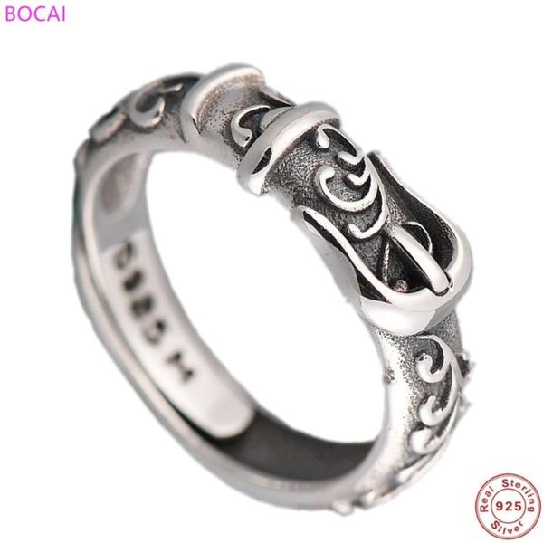 cluster rings s925 sterling silver for men ane women retro thai ring fashion belt buckle pattern open, Golden;silver
cluster rings s925 sterling silver for men ane women retro thai ring fashion belt buckle pattern open, Golden;silver