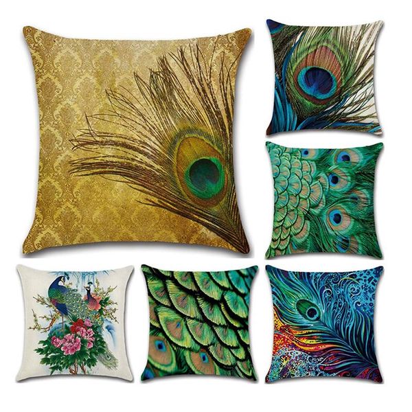 fashion 3d peacock printed cushion cover knitted soft linen throw pillowcase for living room seat waist pillow decor funda cojin cushion/dec
fashion 3d peacock printed cushion cover knitted soft linen throw pillowcase for living room seat waist pillow decor funda cojin cushion/dec