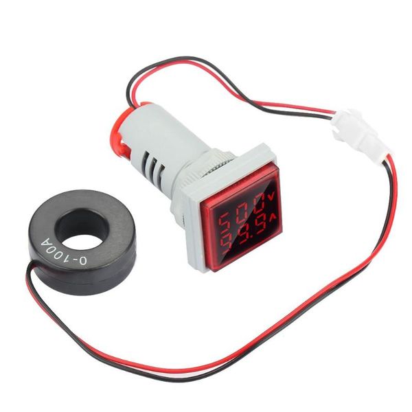 voltage meters led digital display ac current meter indicator 22mm 0-100a high quality
voltage meters led digital display ac current meter indicator 22mm 0-100a high quality