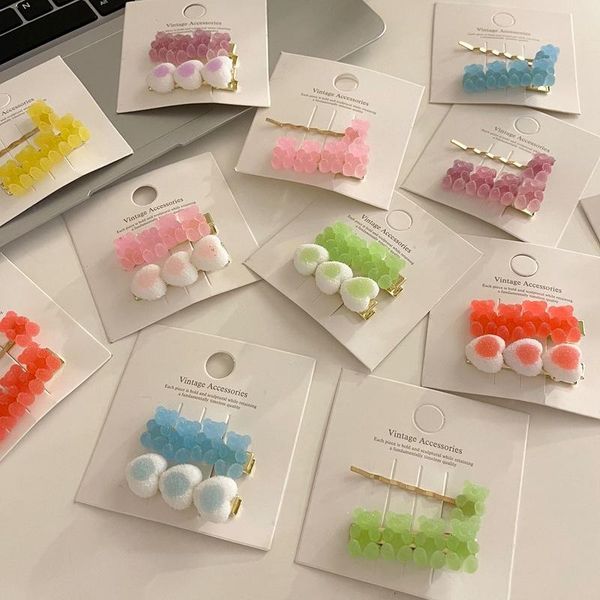 hair accessories korea sweet heart candy color minimalist clip grip lovely barrettes hairpin for women girls, Slivery;white
hair accessories korea sweet heart candy color minimalist clip grip lovely barrettes hairpin for women girls, Slivery;white