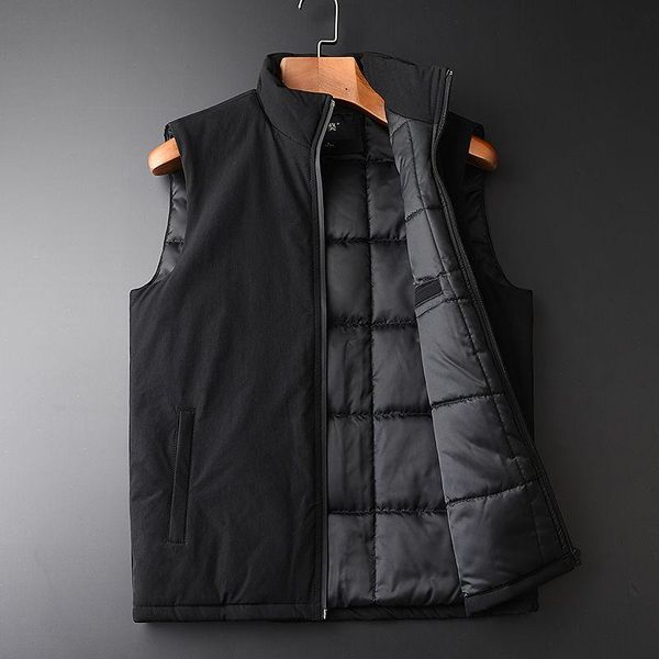men's jackets autumn and winter cotton padded vest waistcoat vertical collar slim young handsome trend thickened shoulder black, Black;brown
men's jackets autumn and winter cotton padded vest waistcoat vertical collar slim young handsome trend thickened shoulder black, Black;brown