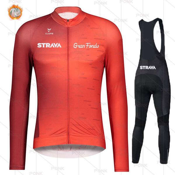 racing sets 2021 est strava men's winter thermal fleece triathlon clothing long sleeve cycling braces pants, Black;blue
racing sets 2021 est strava men's winter thermal fleece triathlon clothing long sleeve cycling braces pants, Black;blue