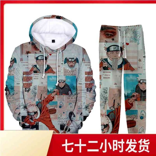 new naruto character suit 3d digital print hooded sweater leggings set, Black
new naruto character suit 3d digital print hooded sweater leggings set, Black