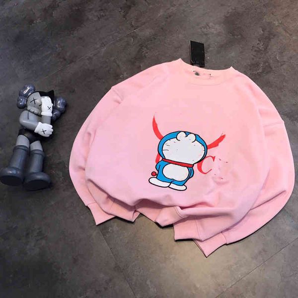 2022 factory wholesale new model spring fashion printed robot aging lovely soft casual round neck thin men's and women's sweater, White;black
2022 factory wholesale new model spring fashion printed robot aging lovely soft casual round neck thin men's and women's sweater, White;black