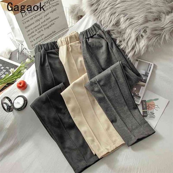 simpel pants women spring autumn solid high elastic waist full length casual wild chic fashion harem 210531, Black;white
simpel pants women spring autumn solid high elastic waist full length casual wild chic fashion harem 210531, Black;white