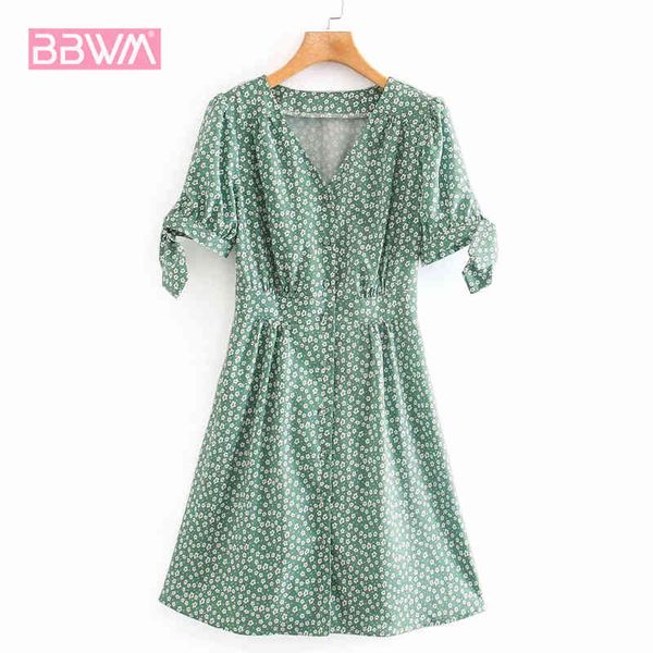 women's summer dresses with short bow ties and v-neck female small fresh fashion chiffon floral slim dress with elastic waist 210507, Black;gray
women's summer dresses with short bow ties and v-neck female small fresh fashion chiffon floral slim dress with elastic waist 210507, Black;gray