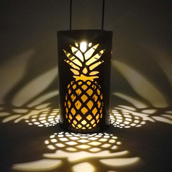 solar lamps lanterns - hollowed-out pineapple design, ip65 waterproof, outdoor hanging retro performance metal landscape lighting
solar lamps lanterns - hollowed-out pineapple design, ip65 waterproof, outdoor hanging retro performance metal landscape lighting