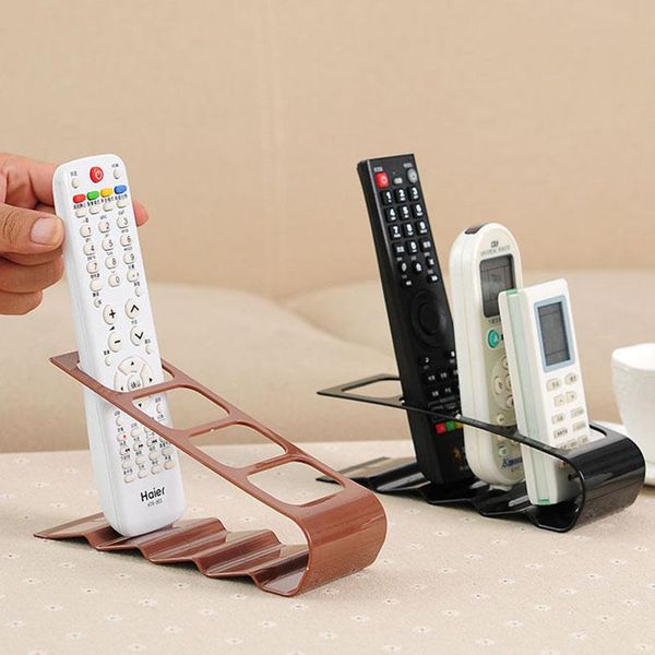 hooks & rails creative four-compartment shelf remote control storage rack plastic container deskaccessories household items
hooks & rails creative four-compartment shelf remote control storage rack plastic container deskaccessories household items