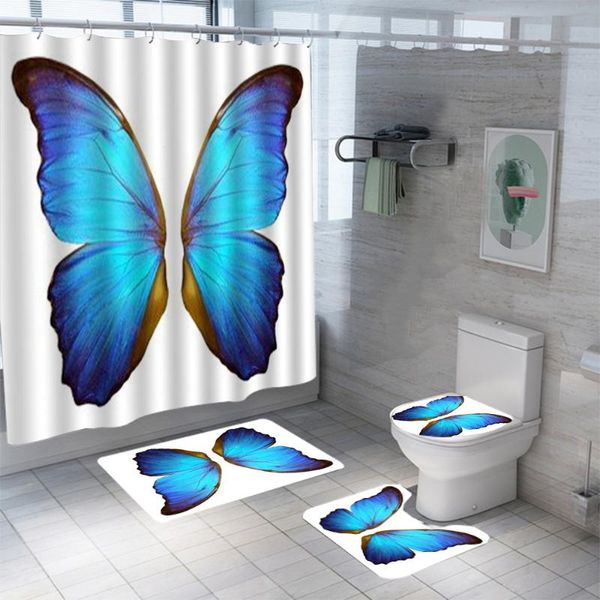 shower curtains butterfly 3d print curtain set waterproof washable polyester bath anti-slip rugs toilet lid cover mat
shower curtains butterfly 3d print curtain set waterproof washable polyester bath anti-slip rugs toilet lid cover mat