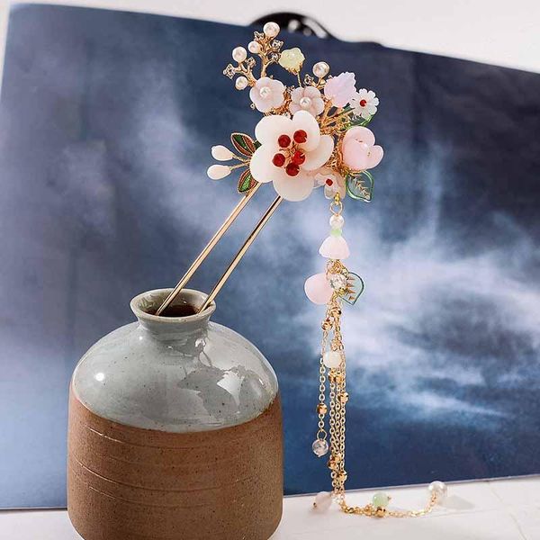 hair clips & barrettes 2021 hanfu hairpin daily wear shell pearl decor step shake flower and leaves shape long tassel accessories lb, Golden;silver
hair clips & barrettes 2021 hanfu hairpin daily wear shell pearl decor step shake flower and leaves shape long tassel accessories lb, Golden;silver