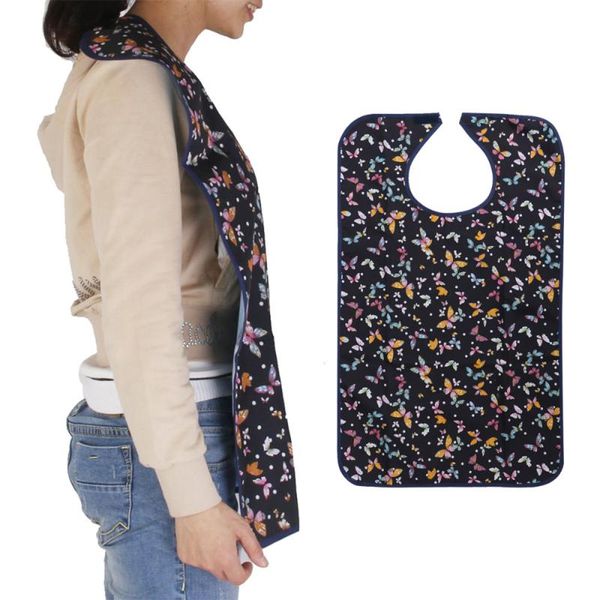 aprons mealtime protector the aged waterproof bib disability aid apron washable large clothing protectors (butterfly printing)
aprons mealtime protector the aged waterproof bib disability aid apron washable large clothing protectors (butterfly printing)