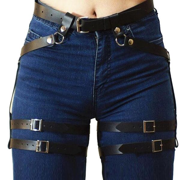 belts 2021 rave holographic harness body leg fetish lingerie women gothic garter belt black leather straps, Black;brown
belts 2021 rave holographic harness body leg fetish lingerie women gothic garter belt black leather straps, Black;brown