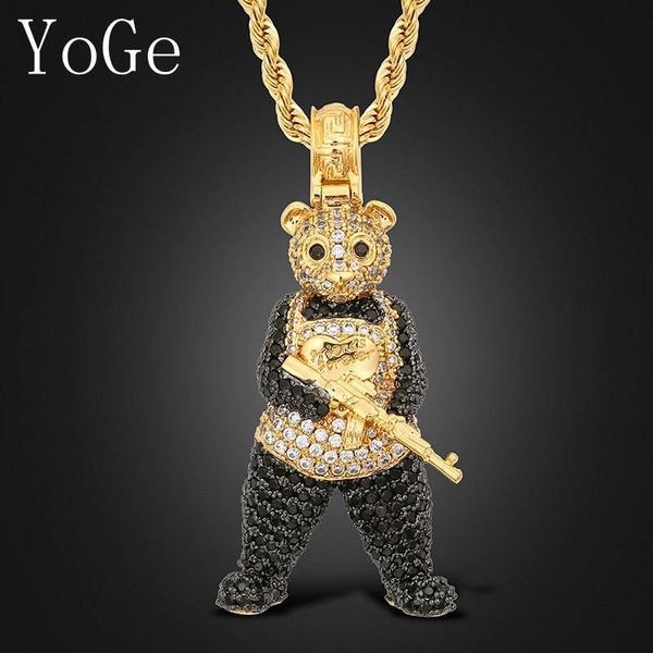 yoge statement hip-hop bear&gun pendant necklace,fashion unique cubic zirconia specific character for man&women,hnd086 chains, Silver
yoge statement hip-hop bear&gun pendant necklace,fashion unique cubic zirconia specific character for man&women,hnd086 chains, Silver