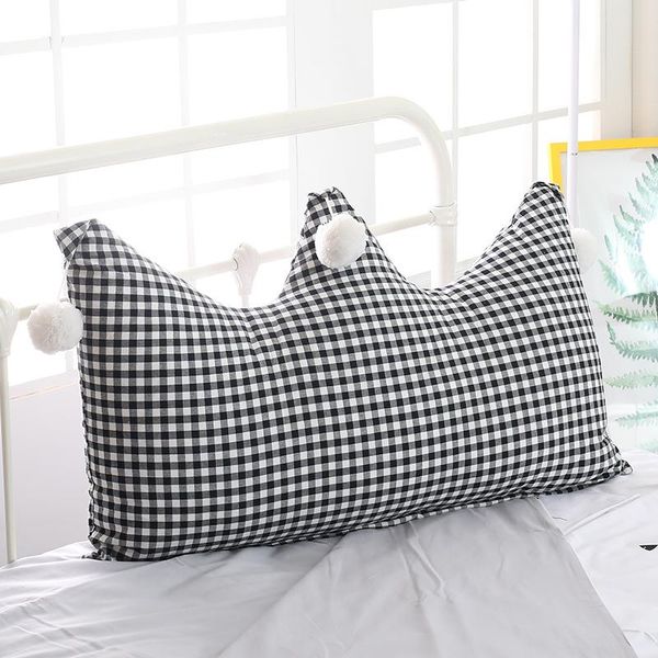 pillow cotton yarn-dyed washed crown back king size single double apartment home machine washable
pillow cotton yarn-dyed washed crown back king size single double apartment home machine washable