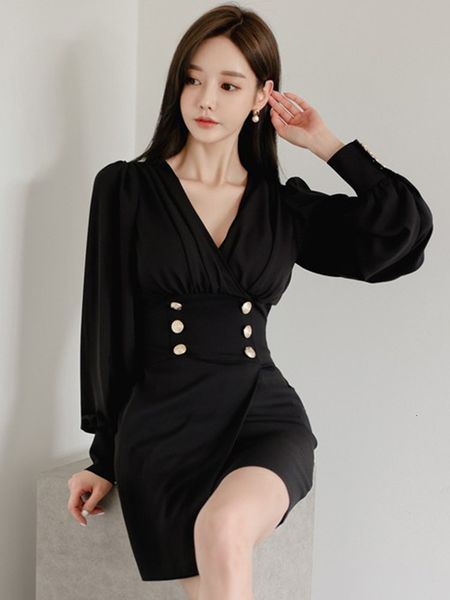 casual dresses autumn spring women's double breasted long sleeve buttock bodycon for female v-neck club party vestido 8nqa, Black;gray
casual dresses autumn spring women's double breasted long sleeve buttock bodycon for female v-neck club party vestido 8nqa, Black;gray