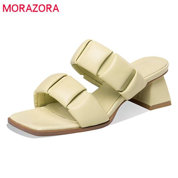 mules shoes 2021 est genuine leather sandals women high heels summer casual party pink dress, Black
mules shoes 2021 est genuine leather sandals women high heels summer casual party pink dress, Black