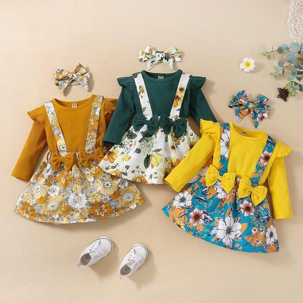 clothing sets 1-4y toddler kids baby girl long sleeve cotton t-shirt floral suspender skirt headband 3pcs children girls clothes set, White
clothing sets 1-4y toddler kids baby girl long sleeve cotton t-shirt floral suspender skirt headband 3pcs children girls clothes set, White